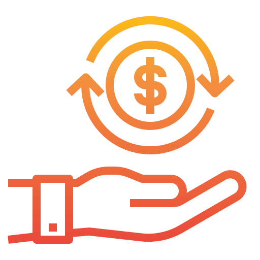 Financial dollar business and finance currency icon Financial dollar business and finance currency icon