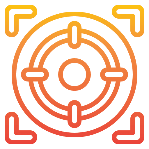 Focus target objective focus icon Focus target objective focus icon