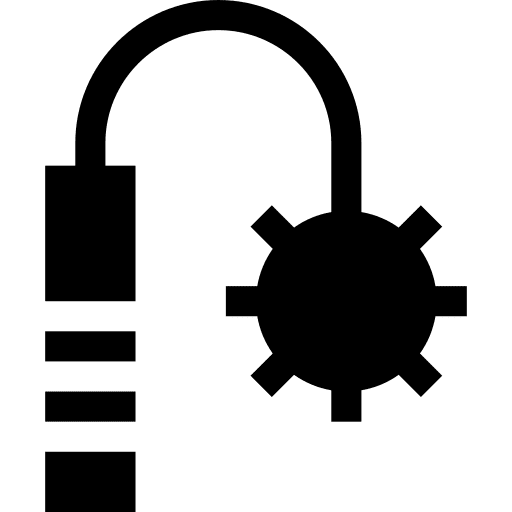 Kusarigama asian ninja oriental icon