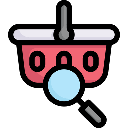 Find ecommerce product search icon Find ecommerce product search icon