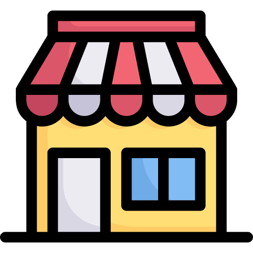 Store store retail supermarket icon Store store retail supermarket icon