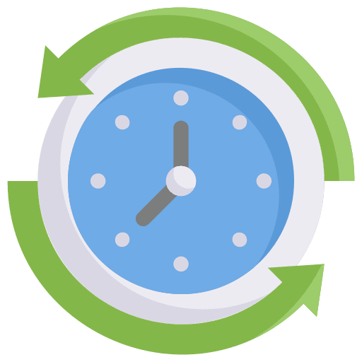 Time time and date infinity arrows icon Time time and date infinity arrows icon