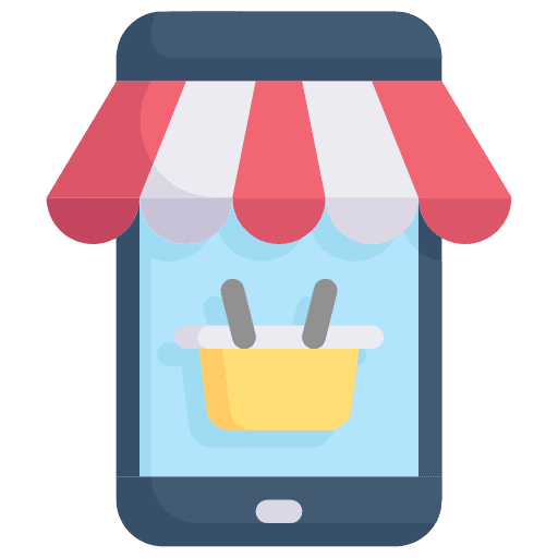Ecommerce online shop shopping basket online shopping icon Ecommerce online shop shopping basket online shopping icon