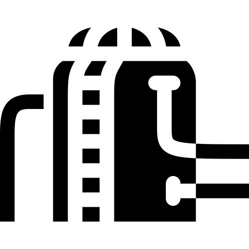 Container gas fuel industry icon