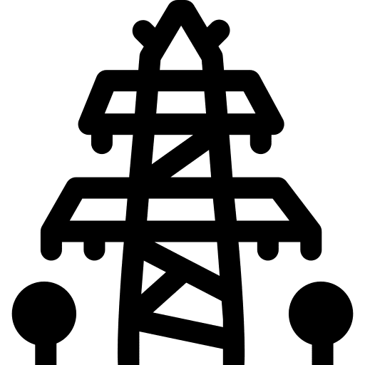Telecommunications communications network technology icon