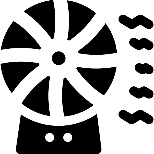 Turbine turbine rotation engineering icon