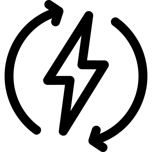 Renewable energy energy ecology industry icon