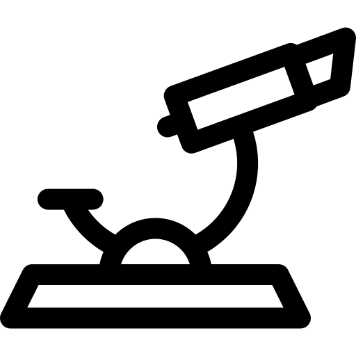 Microscope observation investigation microscope icon
