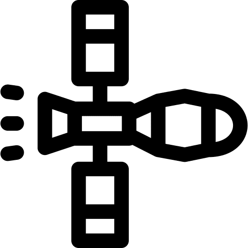 Satellite satellite connection electronics icon