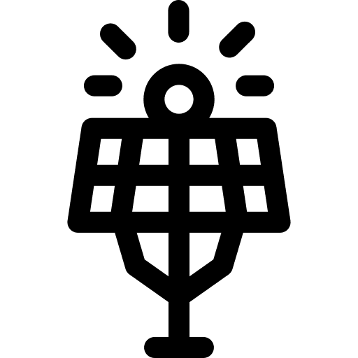 Solar panel renewable energy ecology and environment ecology icon
