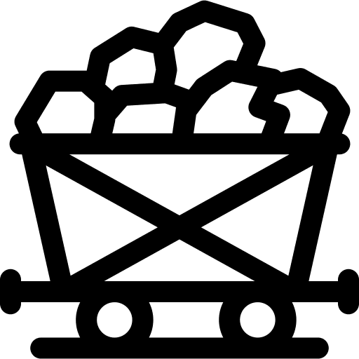 Wagon energy wagon coal icon