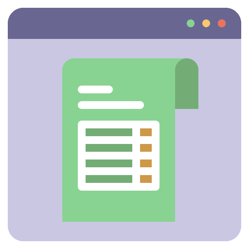 Website website online banking icon