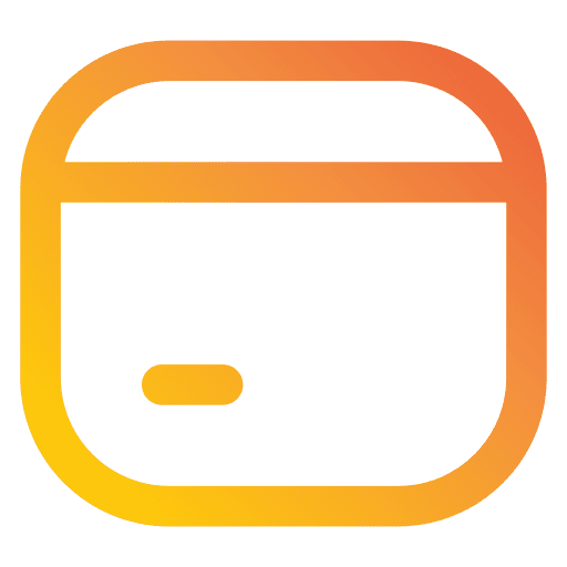 Credit card payment method atm card banking icon