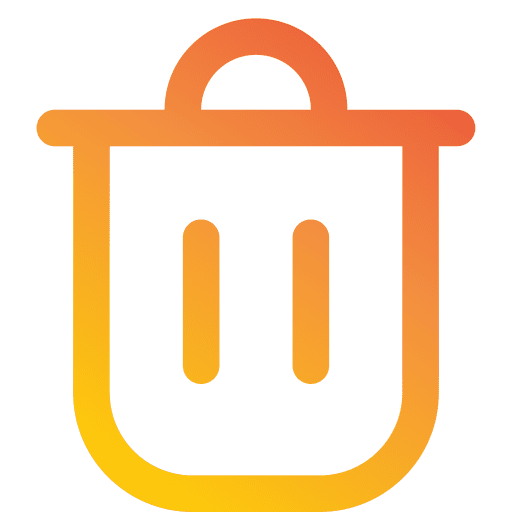 Delete delete rubbish bin icon Delete delete rubbish bin icon