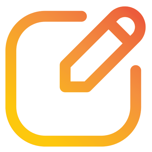 Edit file pen document icon