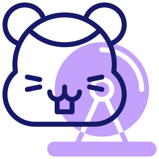 Hamster hamster wheel pet hamster icon Hamster hamster wheel pet hamster icon