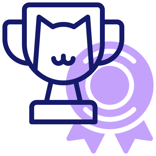 Winner trophy sports and competition badge icon Winner trophy sports and competition badge icon