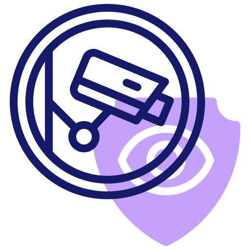 Security camera security camera security system shield icon