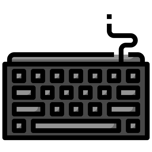 Keyboard electronic computer computer hardware icon Keyboard electronic computer computer hardware icon