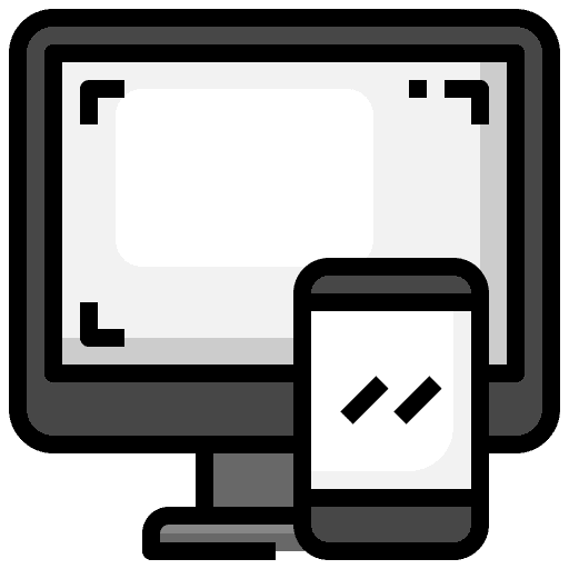 Device screen responsive devices smartphone icon Device screen responsive devices smartphone icon