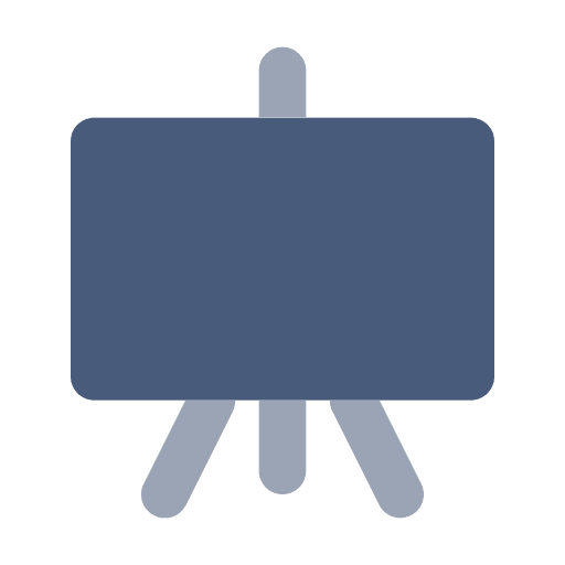 Canvas artistic art art and design icon