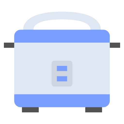 Rice cooker food and restaurant electronics home appliance icon Rice cooker food and restaurant electronics home appliance icon