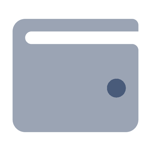 Wallet business and finance money tool icon