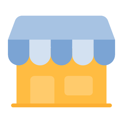 Store shopping store shop online shop icon