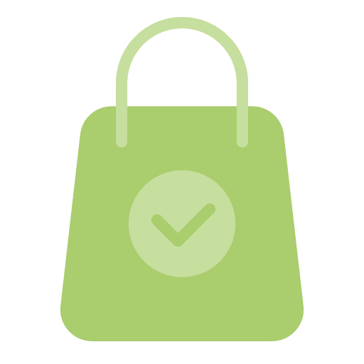 Shopping bag shopper checklist shopping bag icon Shopping bag shopper checklist shopping bag icon