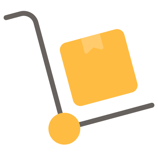 Trolley cart heavy trolley icon Trolley cart heavy trolley icon