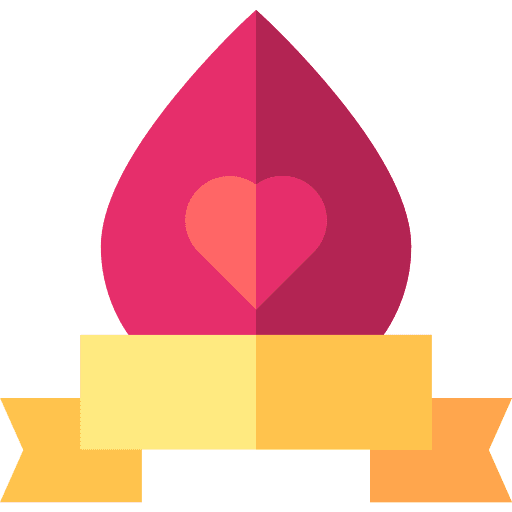 Blood drop healthcare and medical donor blood drop icon