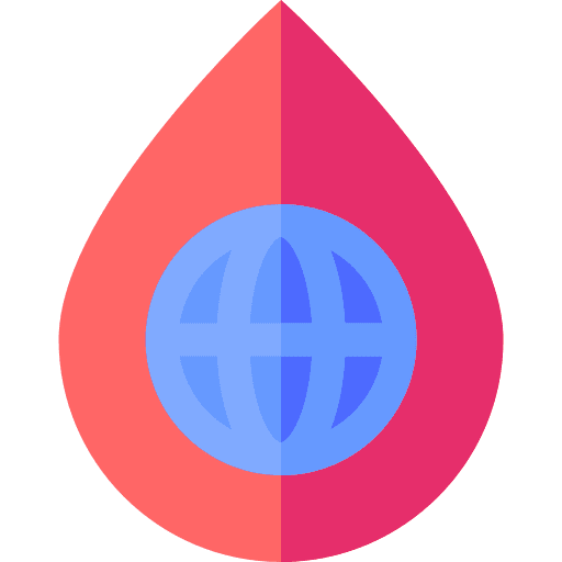 Blood drop world blood donor day blood donation world icon