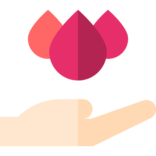 Blood transfusion medical blood donation icon