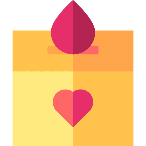 Donation charity donation drop icon