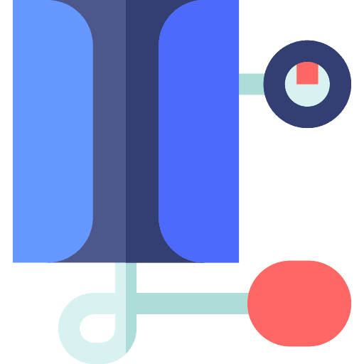 Sphygmomanometer healthcare and medical tensiometer blood pressure icon