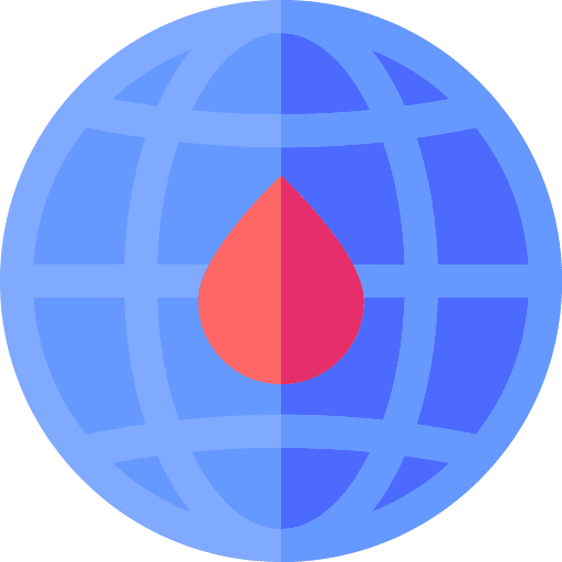 Blood donation earth grid blood donation worldwide icon