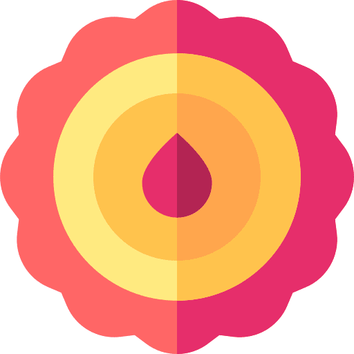 Blood donation medication certificate quality icon