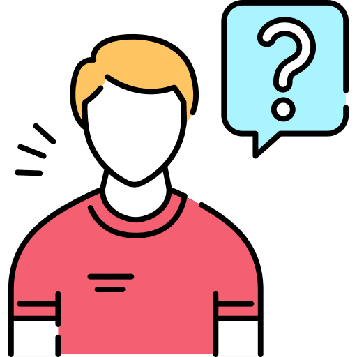 Question help question customer service icon