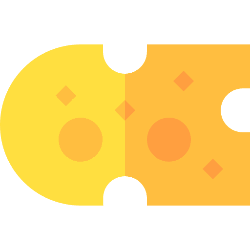 Cheese healthy food fattening food and restaurant icon Cheese healthy food fattening food and restaurant icon