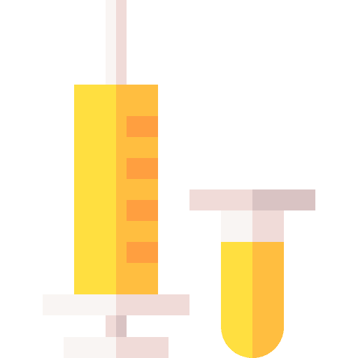 Injection drugs healthcare and medical syringe icon Injection drugs healthcare and medical syringe icon