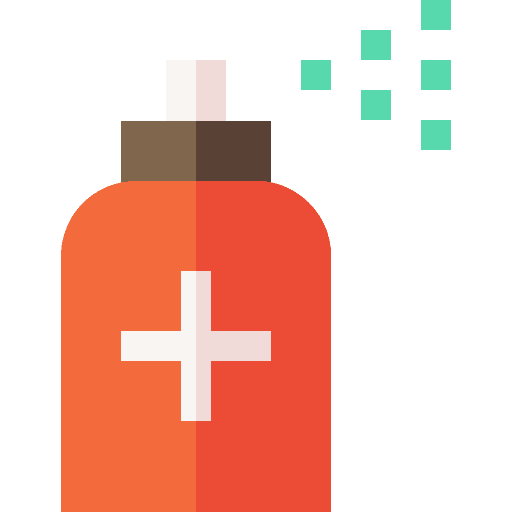 Spray health hygiene protection icon Spray health hygiene protection icon