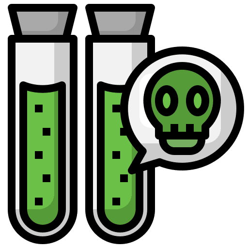 Test tube laboratory poison healthcare and medical icon Test tube laboratory poison healthcare and medical icon
