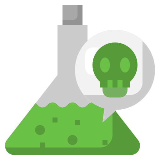 Poison poison container risk icon Poison poison container risk icon