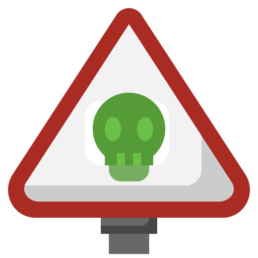 Alert sign dangerous signaling icon Alert sign dangerous signaling icon