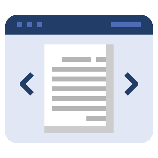 Article article communications website icon