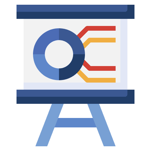 Graph report graphic marketing icon Graph report graphic marketing icon
