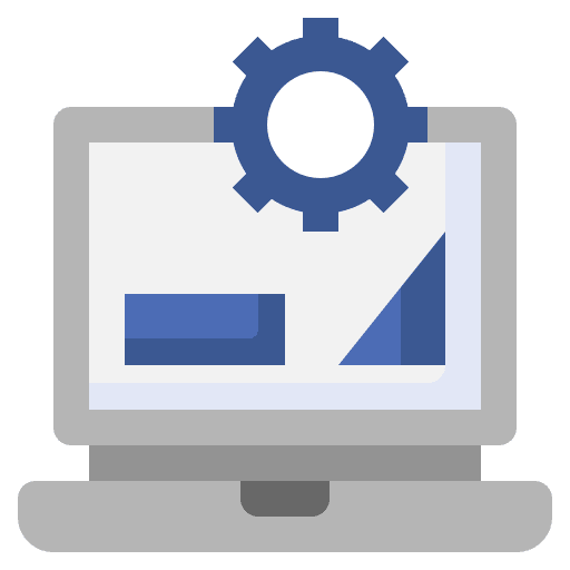 Seo gear setting seo and web icon Seo gear setting seo and web icon