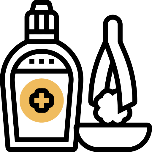 Antiseptic antiseptic disinfectant antibiotic icon