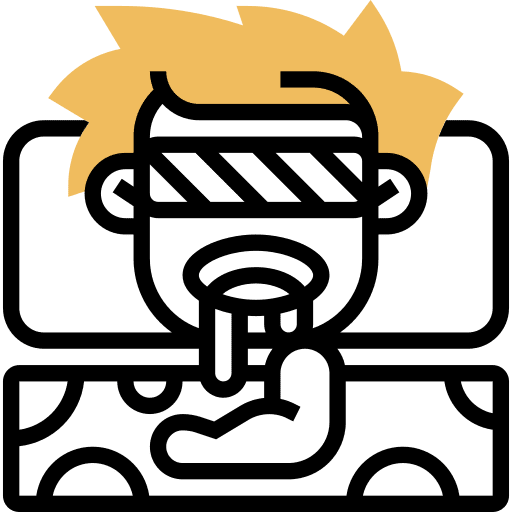 Resting sleep wellbeing people icon Resting sleep wellbeing people icon