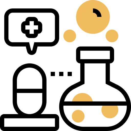 Pharmaceutical drugs pills vitamin icon
